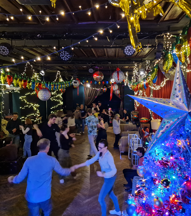 Božični swing ples v Zorici